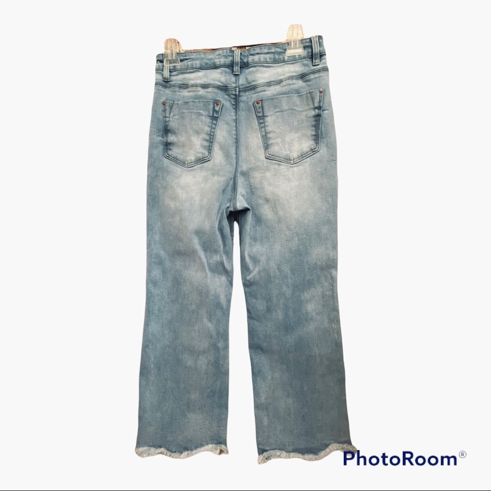 A Loves A Cropped Wide Leg High Waist Rise Jeans Women’s Size 28 - Picture 2 of 13